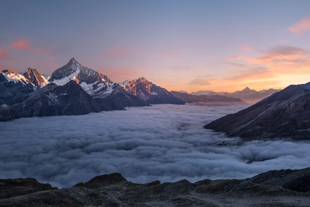 Mountain minerals and ancient resin wellness imagery